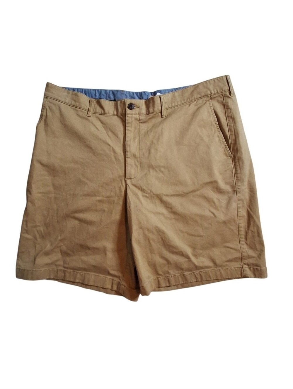 L.L.Bean Lakewashed Chino Shorts Mens 42W Heritage Khaki NWT Standard Fit
